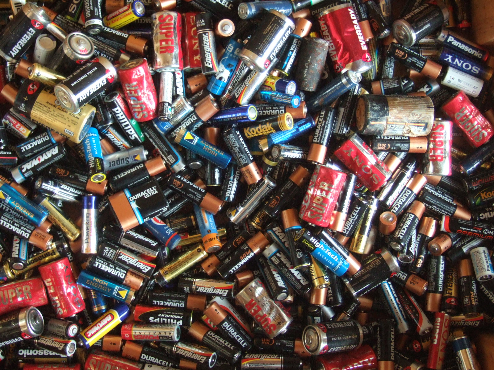 Electric scrap batteries
